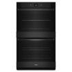 Whirlpool - 27" Smart Built-In Electric Convection Double Wall Oven with Air Fry - Black