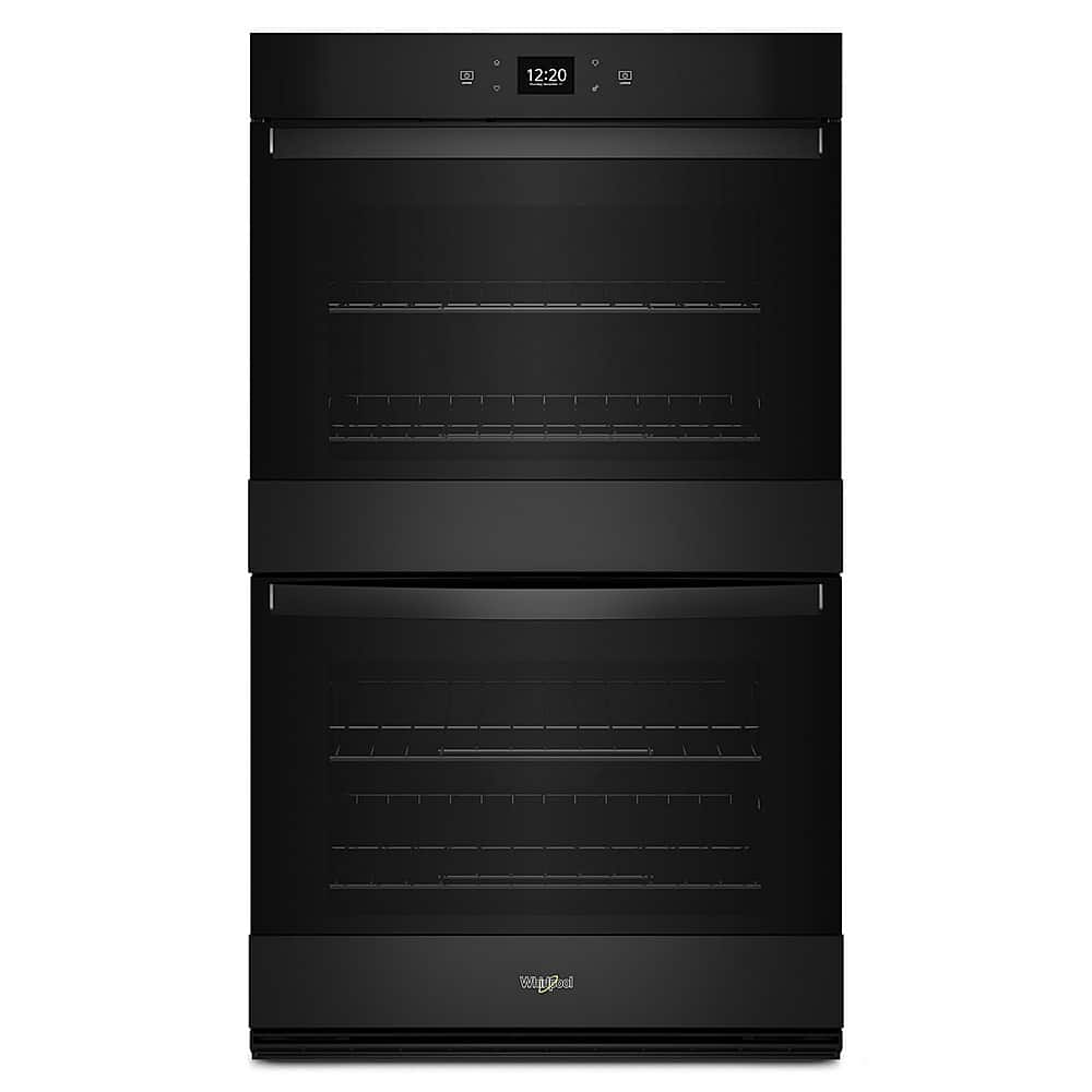 Whirlpool - 27" Smart Built-In Electric Convection Double Wall Oven with Air Fry - Black