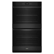 Whirlpool - 27" Smart Built-In Electric Convection Double Wall Oven with Air Fry - Black