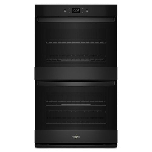 Whirlpool - 27" Smart Built-In Electric Convection Double Wall Oven with Air Fry - Black