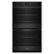 Whirlpool - 27" Smart Built-In Electric Convection Double Wall Oven with Air Fry - Black