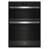 Whirlpool - 30" Smart Built-In Electric Combination Wall Oven with Air Fry - Black Stainless Steel