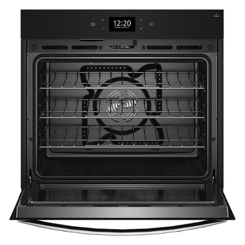 Whirlpool - 30" Smart Built-In Single Electric Wall Oven with Air Fry - Stainless Steel