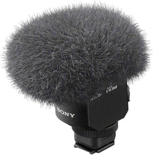 Sony - ECMM1 Multi-directional Shotgun Microphone - Black