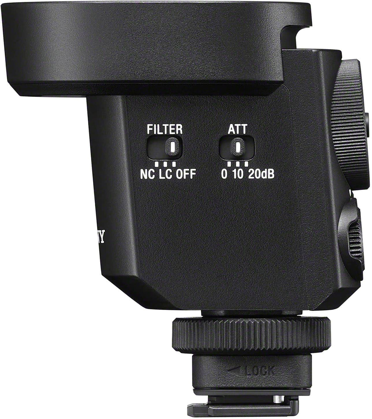 Sony - ECMM1 Multi-directional Shotgun Microphone - Black