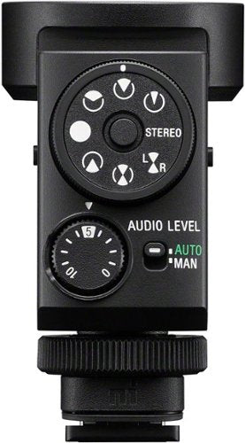 Sony - ECMM1 Multi-directional Shotgun Microphone - Black