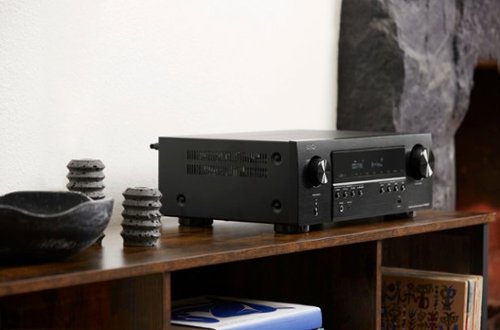 Denon - AVR-S670H (75W X 5) 5.2-Ch. with HEOS 8K Ultra HD and HDR Compatible AV Home Theater Receiver with Alexa - Black