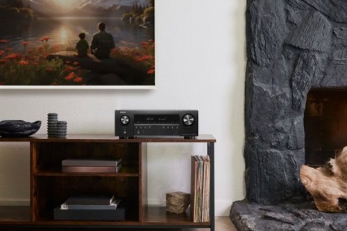 Denon - AVR-S670H (75W X 5) 5.2-Ch. with HEOS 8K Ultra HD and HDR Compatible AV Home Theater Receiver with Alexa - Black