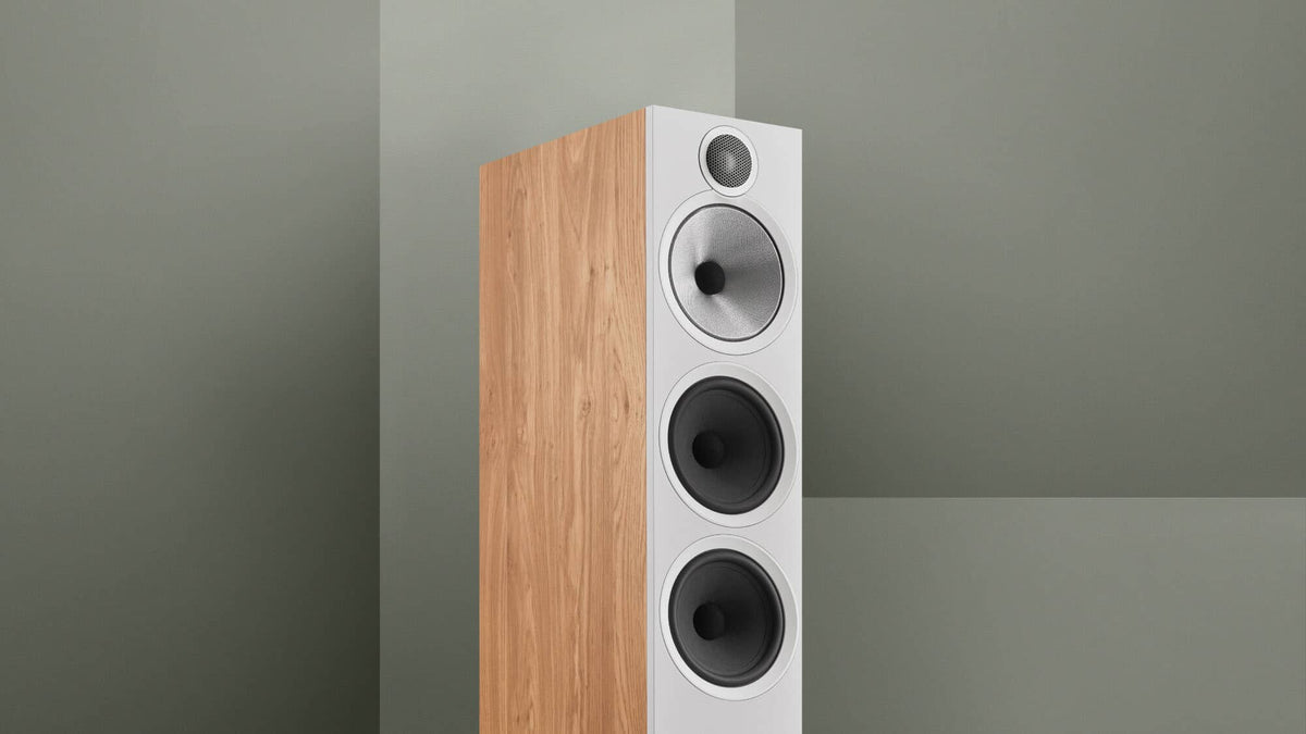 Bowers & Wilkins - 603 S3 Series 3-Way Floorstanding Loudspeaker (Each) - Oak