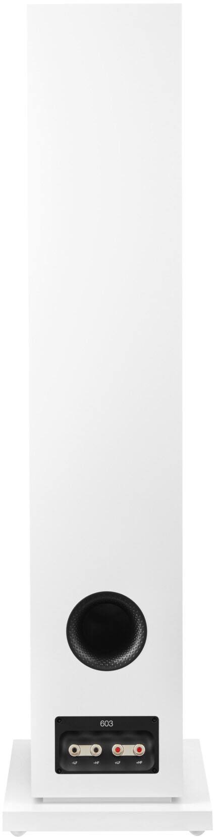 Bowers & Wilkins - 603 S3 Series 3-Way Floorstanding Loudspeaker (Each) - White