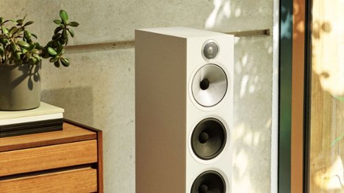 Bowers & Wilkins - 603 S3 Series 3-Way Floorstanding Loudspeaker (Each) - White