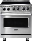 Viking - 30 in. Wide 4 Elements 5 Series 4.7 Cu. Ft. Freestanding Electric Induction Range - Stainless Steel