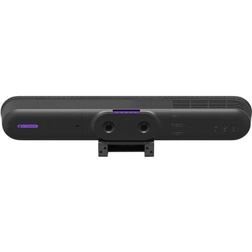 Logitech - Rally Bar Huddle 4K Ultra HD Webcam for Business - Black