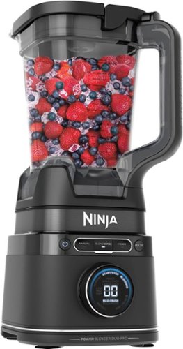 Ninja - Detect Power Blender Pro + Personal Single-Serve, BlendSense Technology, 1800PW, 72 oz. Pitcher, To-Go Cups - Black
