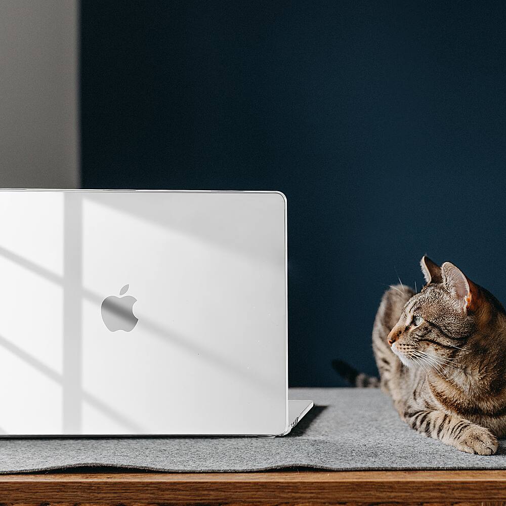 Techprotectus - MacBook case for 2023-25 MacBook Air 15" with Apple M2/M3/M4 Chip - Clear