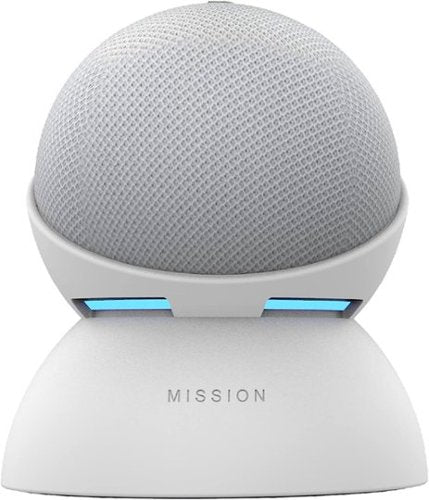 Amazon - Echo Dot Battery Base for 4th and 5th Gen Echo Dot - White