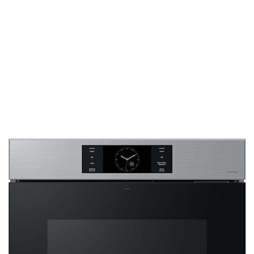 Samsung - BESPOKE 30" Built-In Electric Convection Double Wall Oven with AI Pro Cooking Camera - Stainless Steel