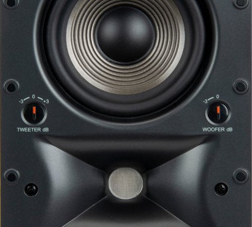JBL - Studio 6 Quad-5.25" 2-Way In-Wall Speaker (Each) - Black