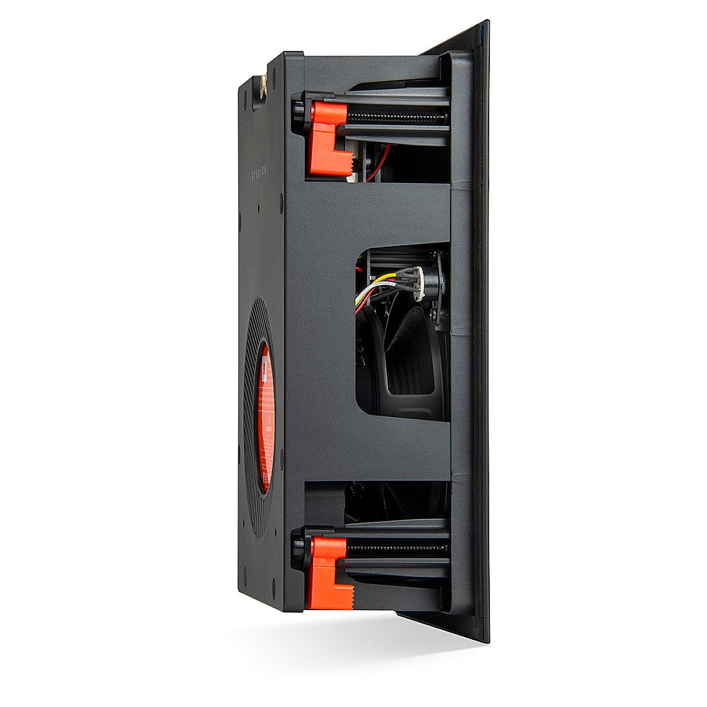 JBL - Studio 6 6.5" 2-Way In-Wall Speaker with Compression Tweeter (Each) - Black