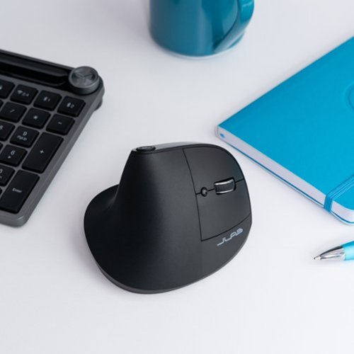 JLab - JBuds Ergonomic Wireless Mouse - Wireless - Black