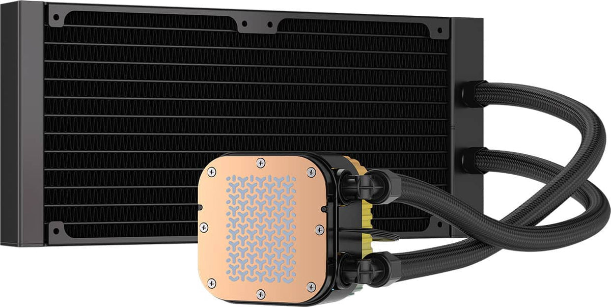 CORSAIR - NAUTILUS II 240 RS ARGB Liquid CPU Cooler – Vibrant ARGB, FlowDrive 2S Pump, RS II ARGB Uni Frame Fans, 240mm Radiator - Black