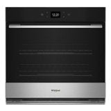 Whirlpool - 30" Smart Built-In Single Electric Wall Oven with Air Fry - Stainless Steel