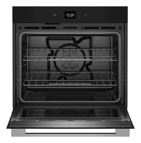 Whirlpool - 30" Smart Built-In Single Electric Wall Oven with Air Fry - Stainless Steel