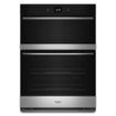 Whirlpool - 30" Smart Built-In Electric Combination Wall Oven with Air Fry - Stainless Steel