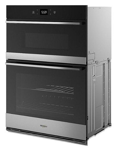 Whirlpool - 30" Smart Built-In Electric Combination Wall Oven with Air Fry - Stainless Steel