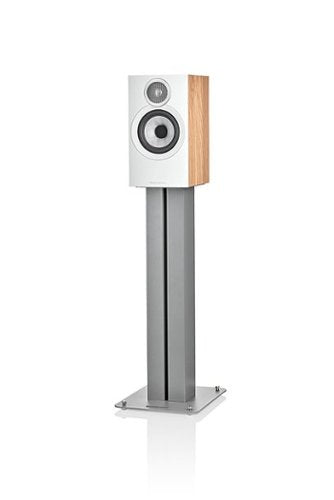 Bowers & Wilkins - 607 S3 Series Bookshelf Speaker with 1" Tweeter and 5" Midbass (Pair) - Oak