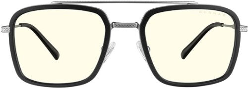 GUNNAR - Barron Computer Glasses with Blue Light Reduction , Clear Lenses - Black