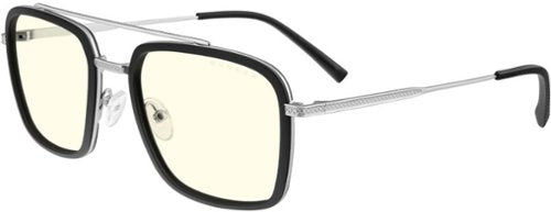 GUNNAR - Barron Computer Glasses with Blue Light Reduction , Clear Lenses - Black