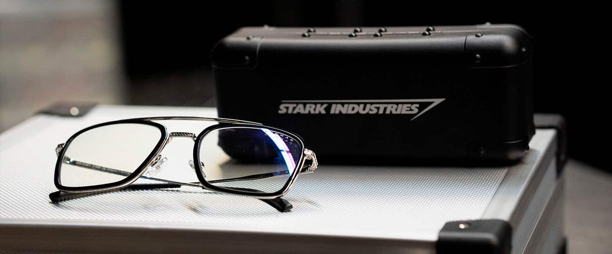 GUNNAR - Barron Computer Glasses with Blue Light Reduction , Clear Lenses - Black