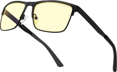 GUNNAR - Pendleton Computer Glasses with Blue Light Reduction , Amber Lenses - Slate