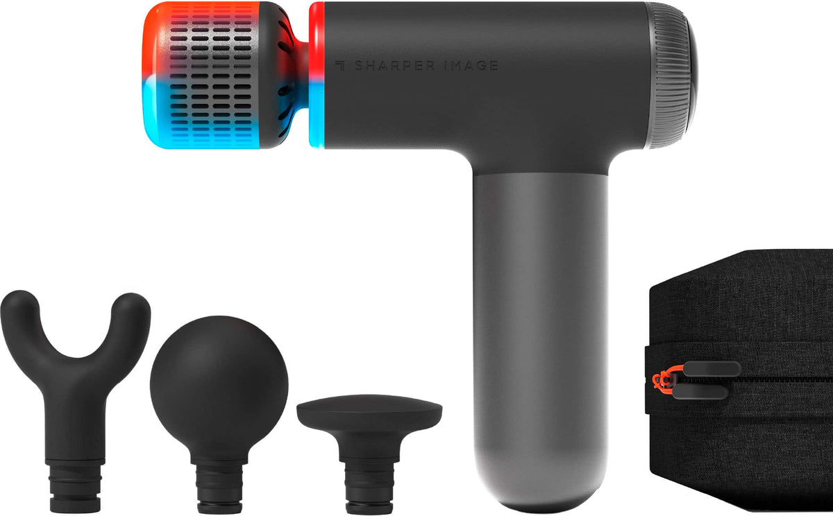Sharper Image - PowerBoost Pro Hot and Cold Compact - Black