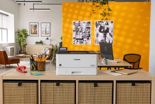 Canon - imageCLASS LBP246dw Wireless Black-and-White Laser Printer - White