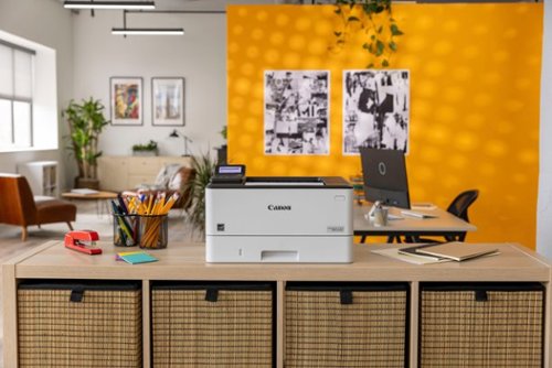 Canon - imageCLASS LBP246dw Wireless Black-and-White Laser Printer - White