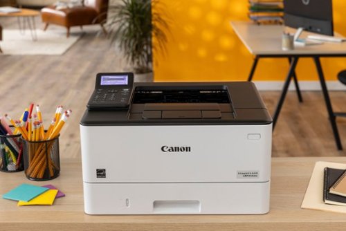 Canon - imageCLASS LBP246dw Wireless Black-and-White Laser Printer - White