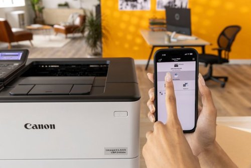 Canon - imageCLASS LBP246dw Wireless Black-and-White Laser Printer - White