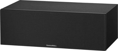 Bowers & Wilkins - HTM6 S3 Series 2-way Center Channel w/ dual 5" midbass (Each) - Black
