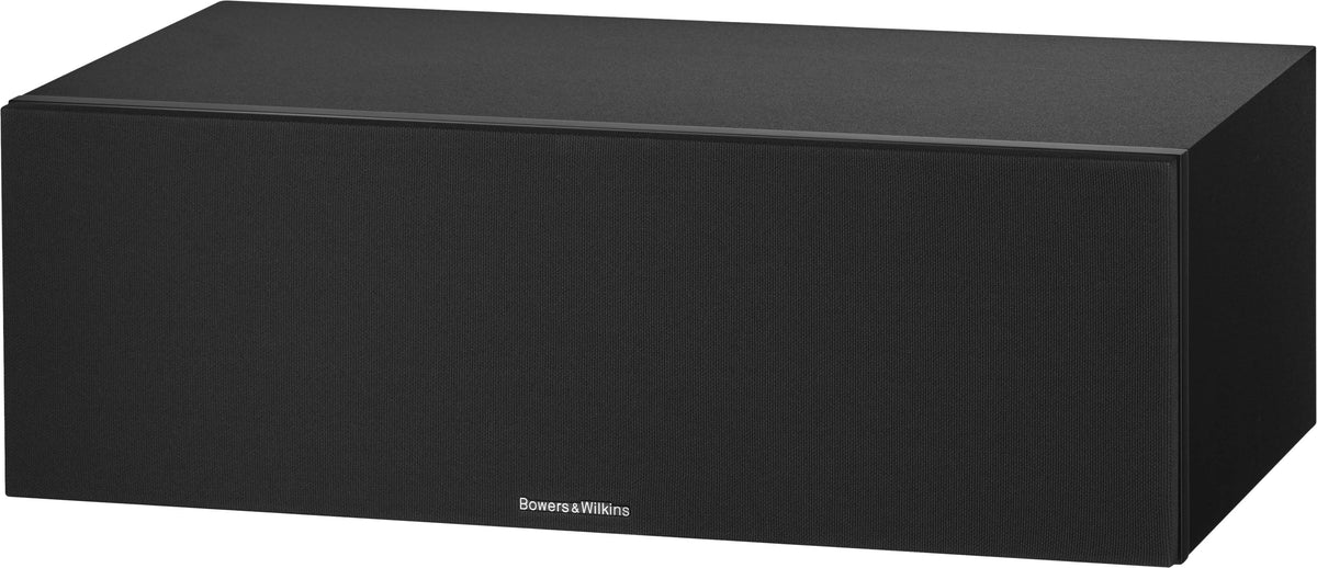 Bowers & Wilkins - HTM6 S3 Series 2-way Center Channel w/ dual 5" midbass (Each) - Black