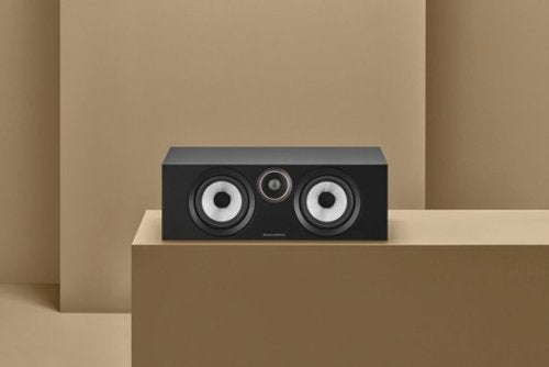 Bowers & Wilkins - HTM6 S3 Series 2-way Center Channel w/ dual 5" midbass (Each) - Black