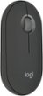 Logitech - Pebble Mouse 2 M350s Slim Lightweight Wireless Bluetooth Optical Silent Ambidextrous Mouse with Customizable Buttons - Wireless - Graphite