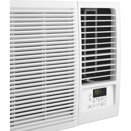 LG - 1,000 Sq. Ft. 18,000 BTU 230V Window Air Conditioner with Supplemental Heat Function - White