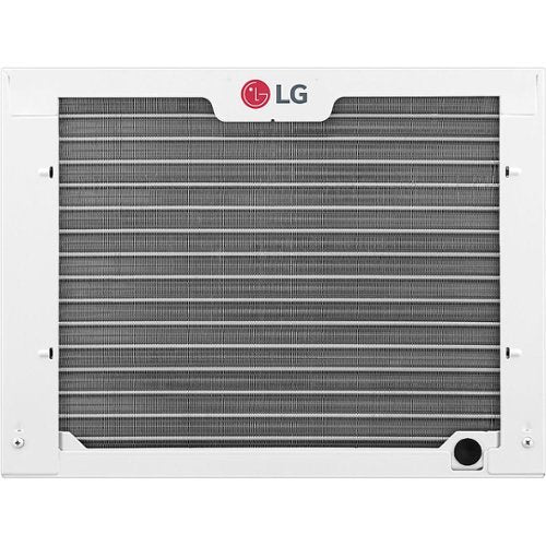 LG - 330 Sq. Ft. 7,600 BTU Window Air Conditioner with Supplemental Heat Function - White