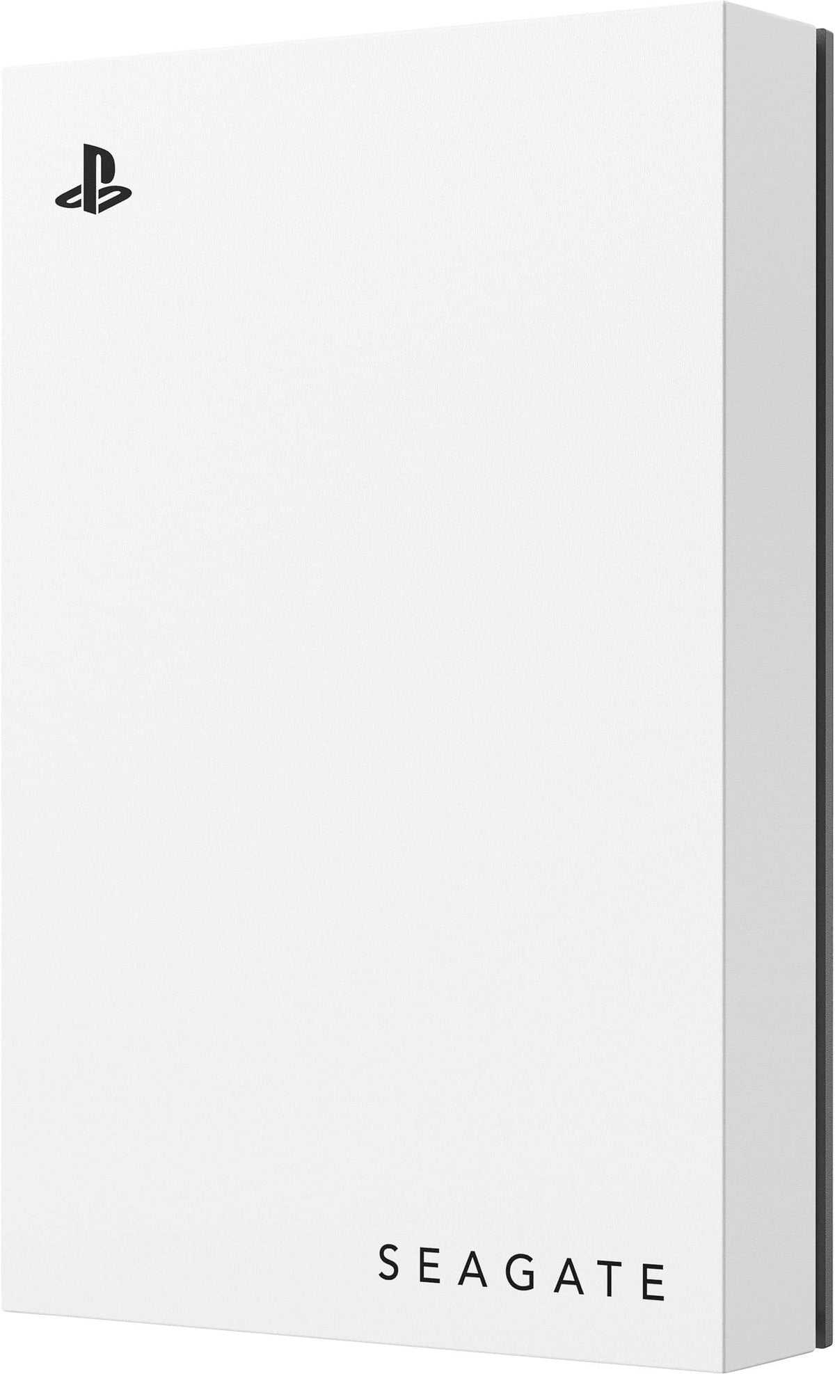 Seagate - Game Drive for PlayStation Consoles 5TB External USB 3.2 Gen 1 Portable Hard Drive with Blue LED Lighting - White