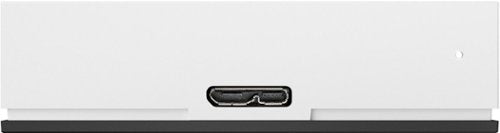 Seagate - Game Drive for PlayStation Consoles 5TB External USB 3.2 Gen 1 Portable Hard Drive with Blue LED Lighting - White