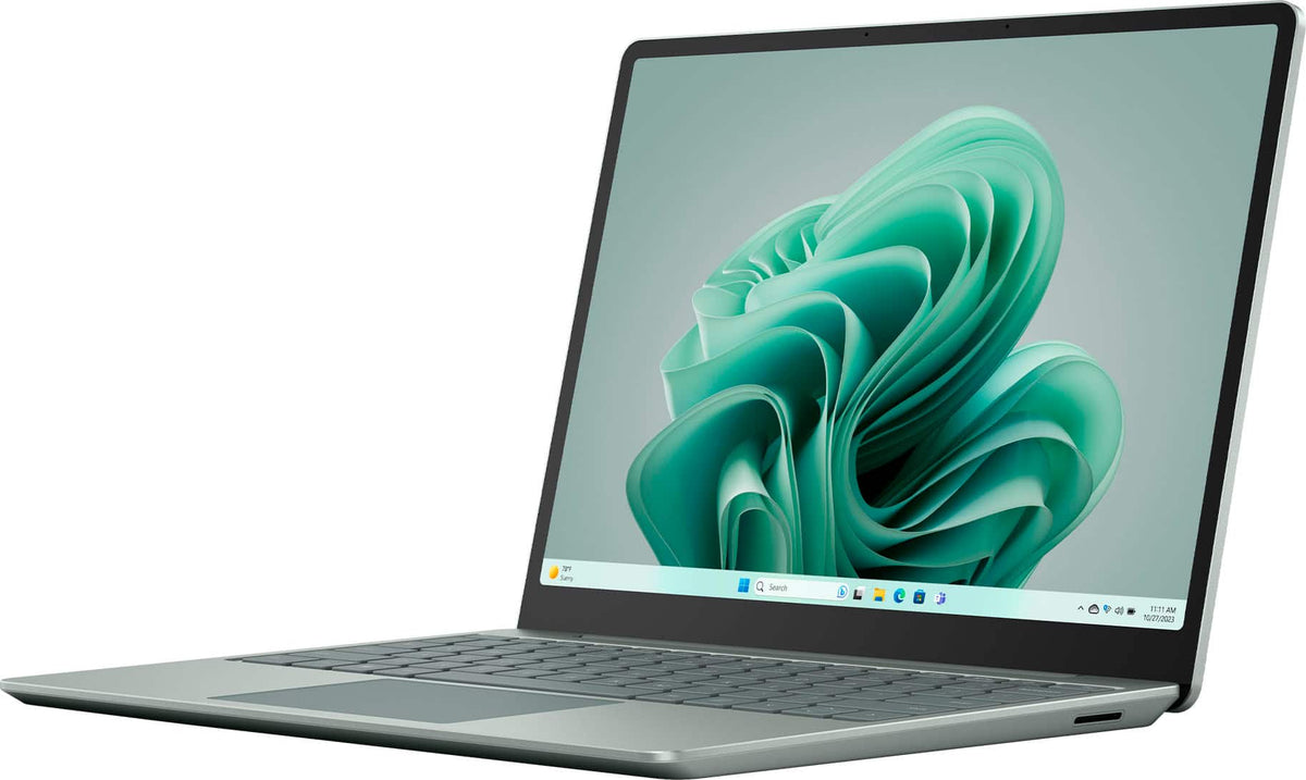 Microsoft - Geek Squad Certified Refurbished Surface Laptop Go 3 - 12.4" Touchscreen - Intel Core i5-1235U - 8GB Memory - 256GB SSD - Sage