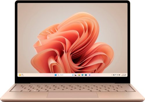 Microsoft - Geek Squad Certified Refurbished Surface Laptop Go 3 - 12.4" Touch-Screen - Intel Core i5 with 8GB Memory - Sandstone
