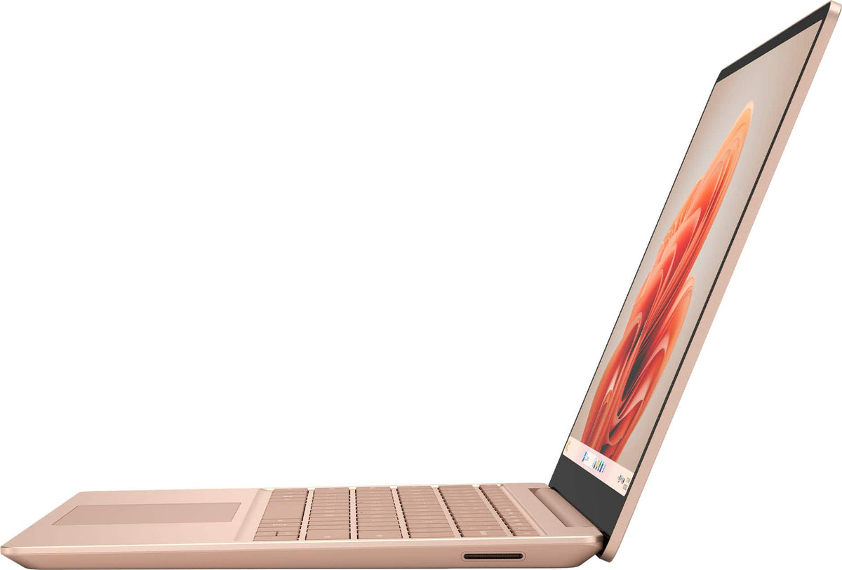 Microsoft - Geek Squad Certified Refurbished Surface Laptop Go 3 - 12.4" Touch-Screen - Intel Core i5 with 8GB Memory - Sandstone